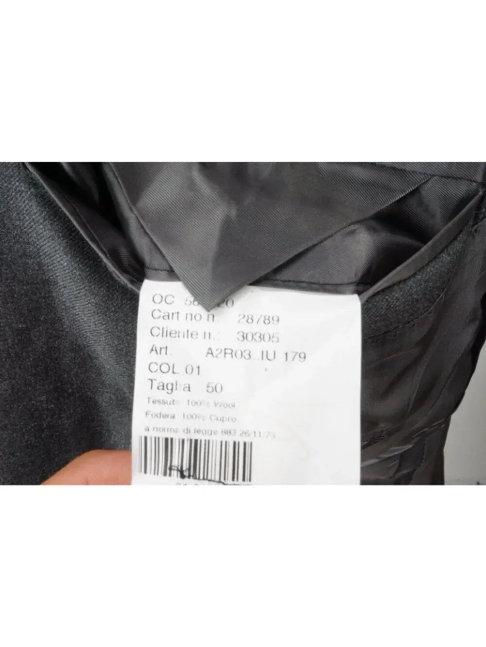Flannel Bay Gray Edward Barkley 100s Wool 2Pc Suit Jacket Pants Sz 40 Brand Newc